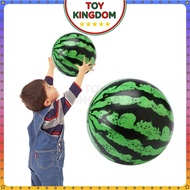 Watermelon Rubber Ball Watermelon Shaped Inflatable Ball Children's Sports Entertainment Toy - Littl