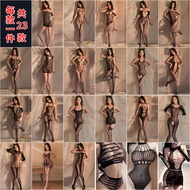 大碼女裝上衣新款韩版 大碼女裝上衣 大碼 套裝 女 2024 新款 Shimeisha Sexy Net One-Piece Stockings - Large Sizes Available