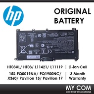 HP HT03XL/ HT03/ L11421/ Notebook 15S/ Pavilion 14/ Pavilion 17/ X360 Internal Original Laptop Batte