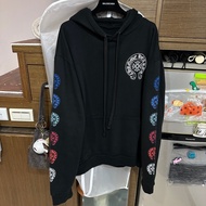 克羅心 chrome hearts 彩色 花臂 馬蹄 帽t