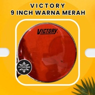 MERAH Mika Kendang Rebana Darbuka mika Darbuka 9 inch red transparent