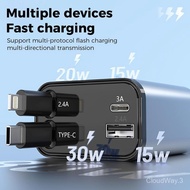 【Tessan Special】TESSAN Car Charger 69W Fast Charging with USB C Car Apater with 80cm Retractable Cor