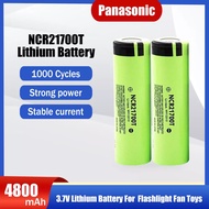 1-20 pcs Panasonic NCR21700T 21700 3.7V 4800mAh rechargeable lithium battery for flashlight powerful