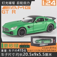 โมเดลรถ Mercedes AMG GTR Super Run ขนาด 1:18 วัสดุอัลลอย