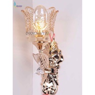 [HCM]Bộ đèn LED treo tường thiết kế hình viên pha lê xinh xắn HBV02 - tặng kèm bóng