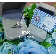 Mevvah Exclusive Moissanite Ring 0.8 ct Clear, classic diamond Oval S925, Certified