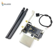 PCIE WiFi Card Adapter Bluetooth Dual Band Wireless Network Card Repetidor Adaptador for PC Desktop 