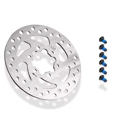 120mm Brake Disc For Xiaomi M365 Pro Pro2 Kugoo Kirin G2 Pro Kaabo Mantis 8 Inmotion L9 Electric Sco
