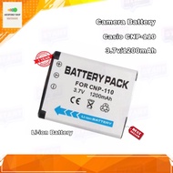 แบตกล้อง Camera Battery Casio CNP-110 / CNP110 (3.7v/1200mAh) Li-ion Battery For Casio Exilim Series