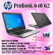 HP ProBook 640 G2 | Core i5-6200u | SSD | Ram 4GB | Wi-Fi | Bluetooth | Display 14 Inch | โน๊ทบุ๊ค(Notebook) แล็ปท็อป(Laptop) มือสอง ถูก ดี มีรูปสินค้าตัวจริงให้ดูทุกตัว