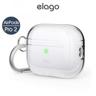 elago - AirPods Pro 2 無痕透明保護殼 (附扣環) 3色