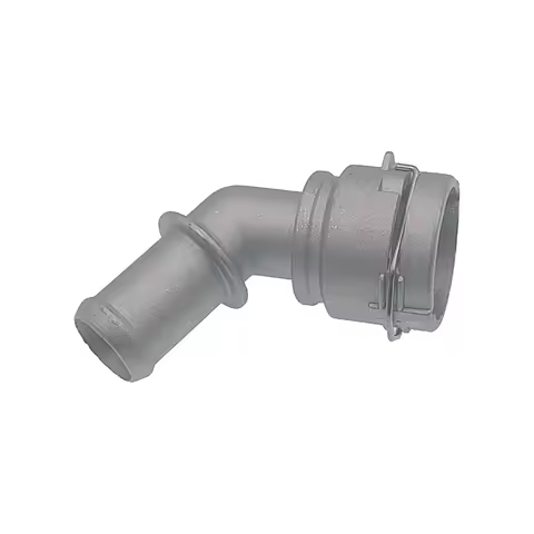 1J0122291D 1J0 122 291 D Aluminium Coolant Hose Coupler Water Pipe Connector For VW Golf MK4 Jetta F