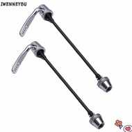 IWENNEYBU 2PCS Bike Trainer Quick Release Skewer, Easy Installation Steel Quick Release Rear Wheel S