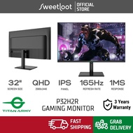 Titan Army P32H2R 32″ 165Hz 1ms QHD 2K 1440p IPS Panel Gaming Monitor