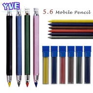 YVE Automatic Pencil, 5.6mm Drawing Writing Tool Mechanical Pencil, Creative Metal Sketch Comics Des