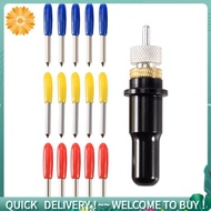 Cutting Blade Holder + 15pcs 30 degree 45 degree 60 degree Cutter Blade for