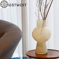 Best west Hydroponic Style Tall Glass Vase 9GAT