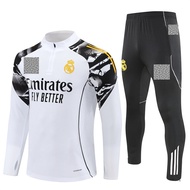 2025-2026 RMD Sweatshirt Man Long Sleeves Tracksuits White Sportswear + Long Pants