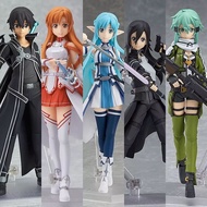 Figma Sword Art Online Sinon Kirito Leafa Asuna Alo Ver Figure SAO