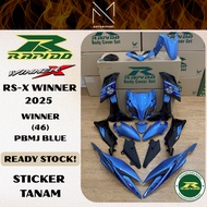 RAPIDO COVERSET HONDA RSX WINNER 2025 WINNER (46) PBMJ BLUE HONDA RS-X RAPIDO COVERSET FAIRING MOTOR