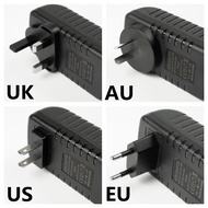 UK Plug AC To DC Adapter 12V Switching Power Supply Transformer Wall Charger 1A 2A 3A 4A 5A 6A AC 100V-240V