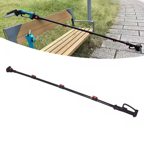 Extension Pole Cordless Pruning Shears Chainsaw High Branch Trimmer Aluminum Telescopic Pole for BL1