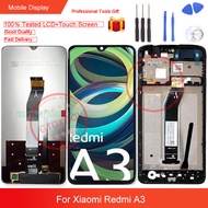 6.71นิ้วต้นฉบับใหม่สำหรับ Xiaomi Redmi A3 A3x อะไหล่ซ่อมเซ็นเซอร์จอแผงสัมผัสหน้าจอ LCD + กระจกเทมเปอ