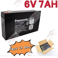 WSS PNS 6V 7AH Rechargeable Battery autogate car toys use