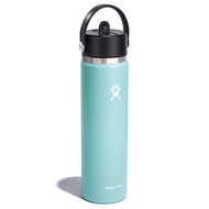 Hydro Flask 24oz寬口吸管真空保溫鋼瓶/ 露水綠