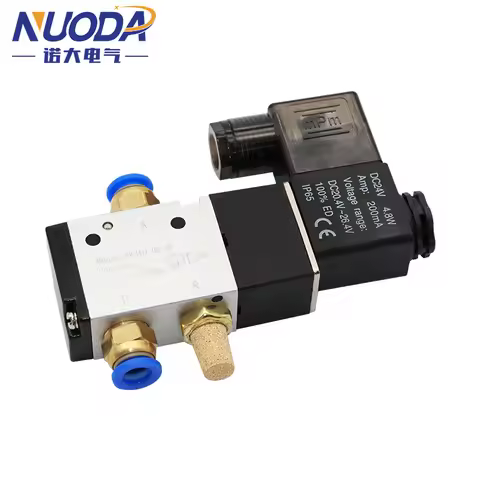 3 Way Port 2 Position 3V210-08 Pneumatic Air Solenoid Valve Electric Control Gas Magnetic Valve DC12