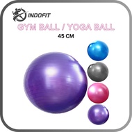 INDOFIT Gymball Gym Ball Yoga Ball 25 cm/ 45 cm/ 65 cm Gym Yoga Fitness Free Pump