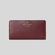 Kate Spade Staci Large Slim Bifold Wallet WLR00145 CherryWood