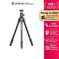 Ulanzi MT60 Carbon Fiber Portable Travel Tripod ขาตั้งกล้อง อุปกรณ์เสริมกล้อง รองรับ DSLR ถ่าย Overh