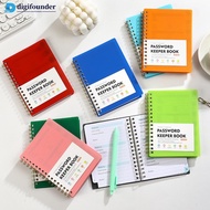 DGF  A6 Password Keeper Notebook With Alphabetical Tabs Internet Login Account Organizer For Passwor