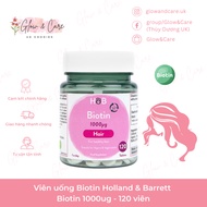 [Bill Anh] Biotin pills help grow and strengthen hair Holland & Barrett Biotin 120 pills 300ug/1000u