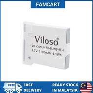 🔥READY STOCK🔥Proocam Viloso NB-6L Battery  Canon Digital IXUS, PowerShot D10, S90