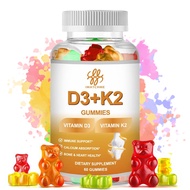 iMATCHME Vitamin D3 With Vitamin K2 Gummies For Joints Bones And Teeth Health Calcium Absorption 2In
