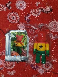 全新 FLAG 加納 GHANA medicomtoy be@rbrick series 41 bearbrick 41代 100% 熊仔 隱藏 絕版 擺設 裝飾 玩具 積木 收藏