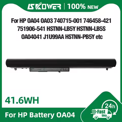 SKOWER 14.8V OA04 Battery for hp 240 245 246 250 255 256 G2/G3 Series Pavilion 14 15-xxxx 740715-001
