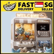 Claw machine ATM Piggy Bank Toy Electronic Mini ATM Savings Machine with Password & Fingerprint Simu