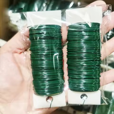 Floral Stem Wire Floral Wire 22 Gauge Flower Making Accessory Perfect for DIY Bouquet Stem Wrapping