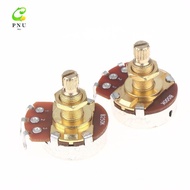 [PNU] 1Pcs Guitar Potentiometer Pot Low Torque And Low Noise Smooth Feel Brass Shaft A500K A250K B25