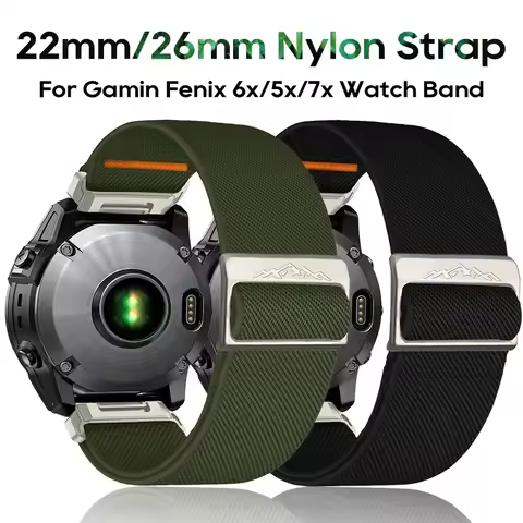 Quickfit Nylon Strap For Garmin Descent Mk3i 51mm Mk2 Bracelet Garmin Enduro 2 MARQ/Epix Gen 2 Sport
