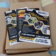 FLYERS PRINTING (SMALL QUANTITY)