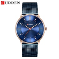 Curren8303 Curren8303 Curren Men's Business Watch Simple Mesh Band Quartz Watch Casual Wrist Watch C