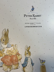全新全聯集點彼得兔與兔媽媽玩偶