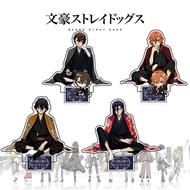 Standee Anime Bungo Stray Dogs BSD Mica Model Characters Dazai Osamu Chuuya Nakahara Fyodor Study De
