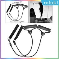 [Roluk] 2x Trampoline Resistance Bands Home Gym Door Exercise Bands with Handles