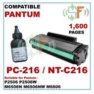 COMPATIBLE PC216 PC-216 PC216L 216 NT-C216B Refill toner Chipset chip P2506 P2506W M6506 M6506N M650