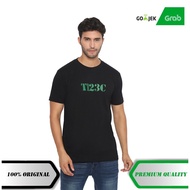 HIJAU Men's T-shirt T123C Logo HD Green Color